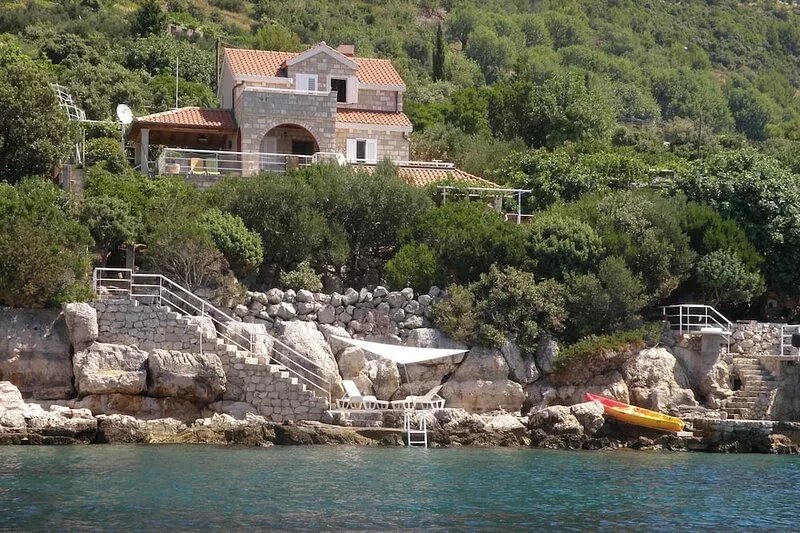 Villa Tica by the sea near Dubrovnik