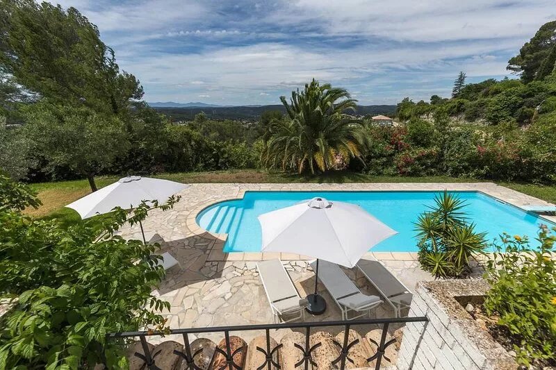 Le Maule Provençal - Belle villa avec piscine vue massif des Maures