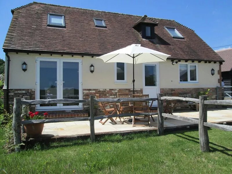 Barn conversion in beautiful, peaceful, rural location with stunning views.