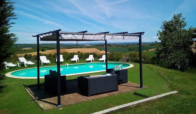Polfages where the mountains meet the sea, 3 Gites With Pool And Stunning Views