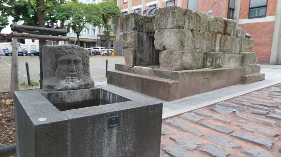 Die roemische Hafenstrasse in Koeln