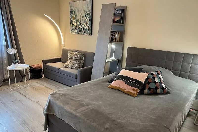 A holiday apartment in Rheinhessen, the largest German wine region.