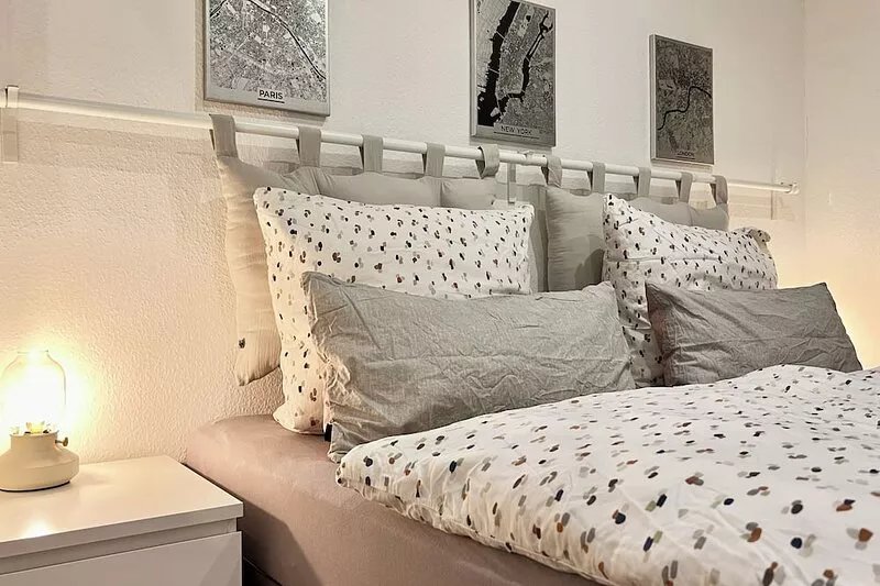 Modern Double room + bath + AC / 1A Guesthouse