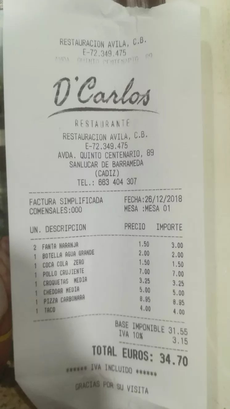 D' Carlos