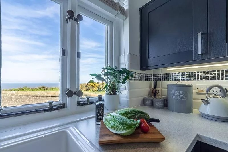 The Link at Cromer Lighthouse site with spectacular sea views, is an