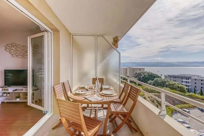 Cappella - Bel appartement climatisé vue sur la mer