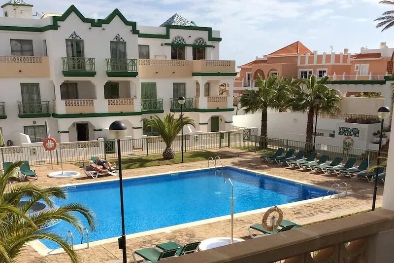 STUNNING ART DECO 'GAUDIA' COMPLEX REFURBISHED POOLSIDE DUPLEX APARTMENT