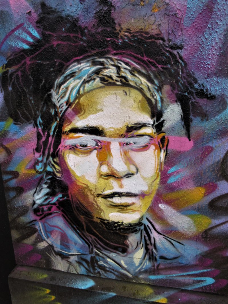 Fresque "homme Au Foulard"