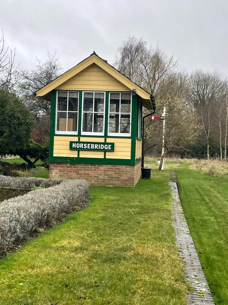 A truly beautiful train conversion, a stone’s throw from the River Test.