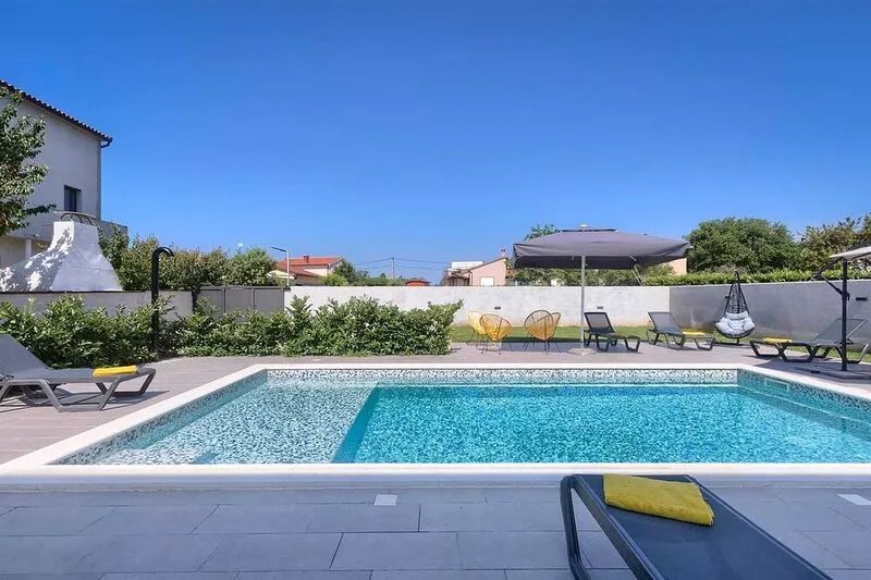 Luxury, modern, newly-built 4-BR villa with private pool, close to beaches