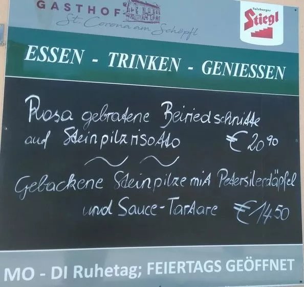 Gasthof St. Corona am Schopfl