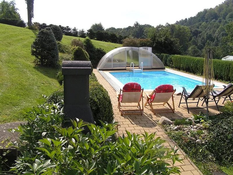Comfortable house in Bohemian Paradise with swimming pool, internet