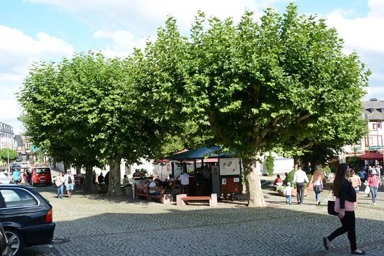 Weinstand Marktplatz Rudesheim am Rhein