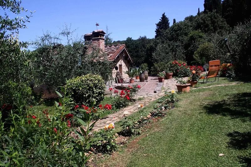Beautiful stone house with garden and private pool.