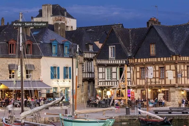 Coup de Coeur-Trés bel Appartement avec Terrasse sur le PORT de ST Goustan-Auray