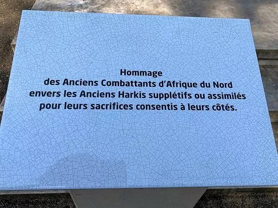 Memorial departemental aux morts en A.F.N.