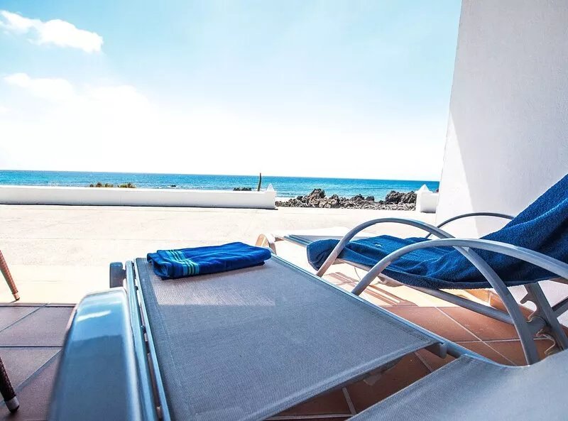 Seashell Beach House on the frontline of the ocean
