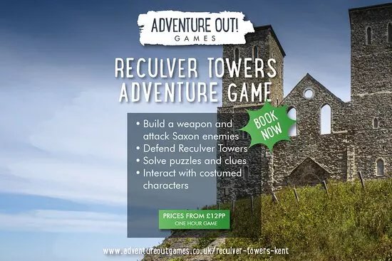 Adventure Out Game Reculver Towers