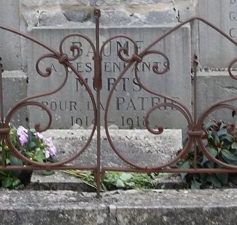 Monument Aux Morts de Baume les Messieurs