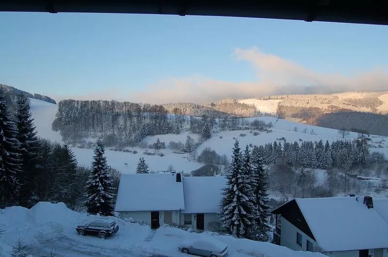 Quietly located vacation home near Willingen with a beautiful view