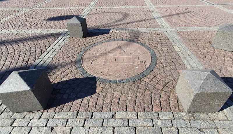 Memorial To The Ulrika Eleonora Church