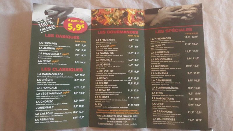 Le Kiosque a Pizzas Meaux RN3