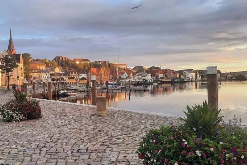 Vacation apartment Hafenblick in the old town of Flensburg