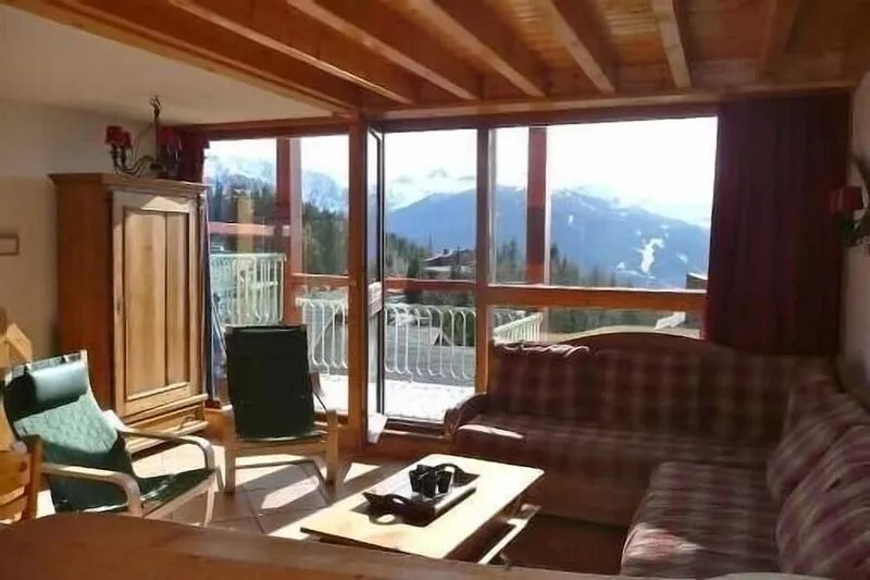 ARCS1800 RARE! 4 rooms very sunny foot slopes, Balcony! Pool access