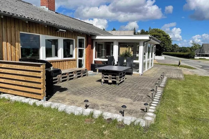 Lovely house with a view of the Limfjord