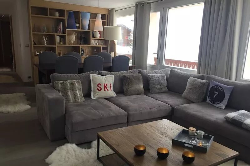 Luxurious apartment 100m from the slopes in Val d´Isere town center
