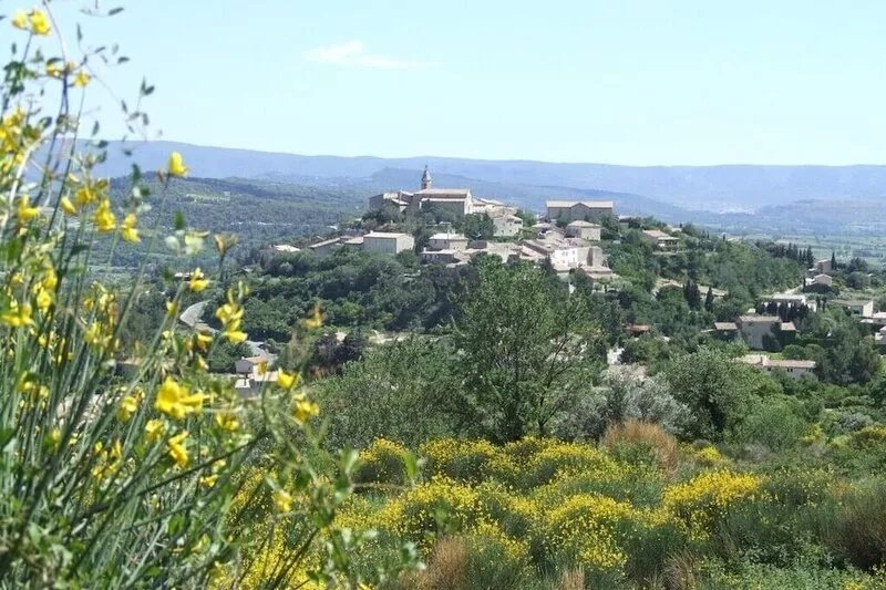 Traditional farmhouse with heated swimming pool at the foot of the Mont Ventoux