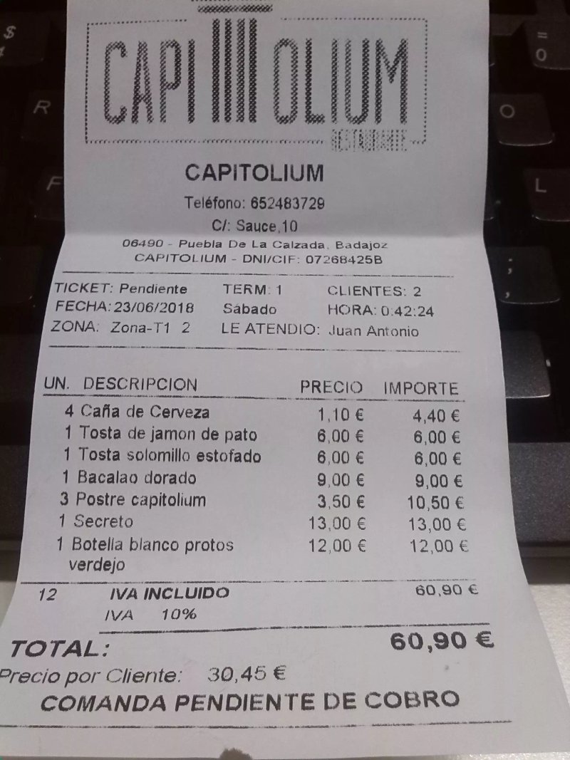 Restaurante Capitolium