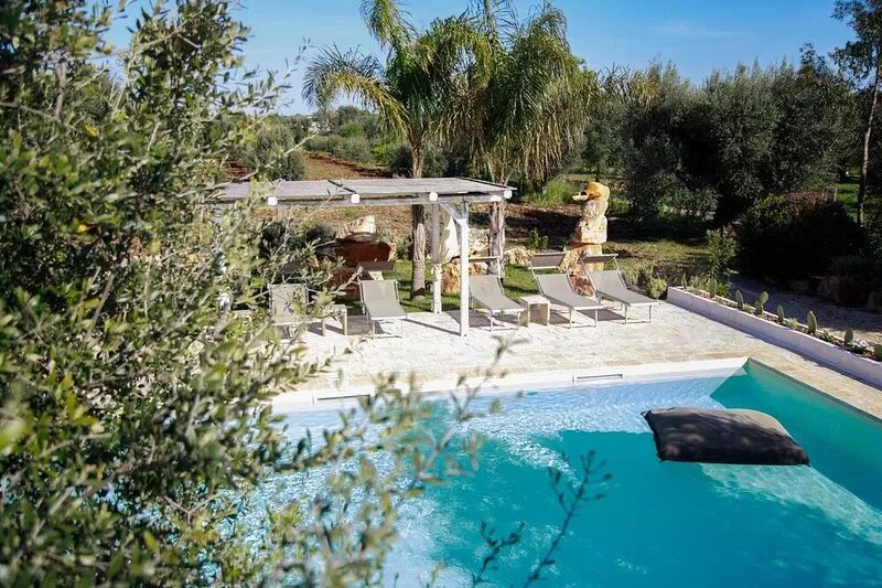 Trullo with private pool in Ostuni, Apulia [8 guests]