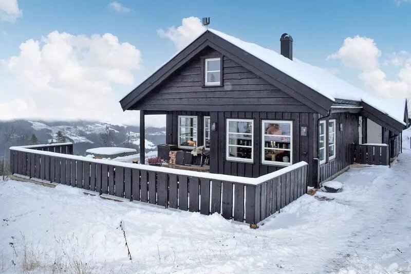 Gorgeous home in Gol with house a mountain view