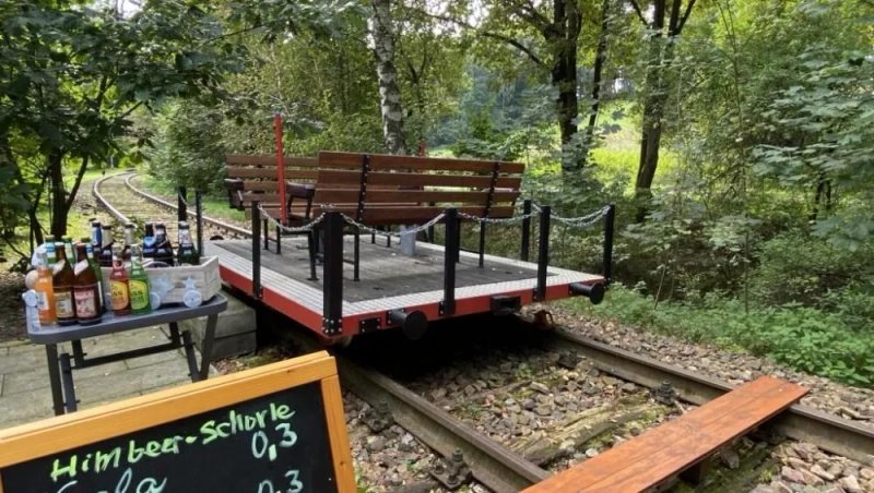 Imbiss am Chemnitztalradweg "Zum Dampfkessel" Bahnhof Auerswalde-Kothensdorf