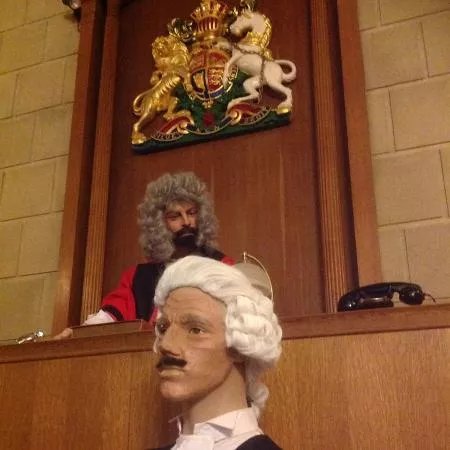 The Cambridge court room