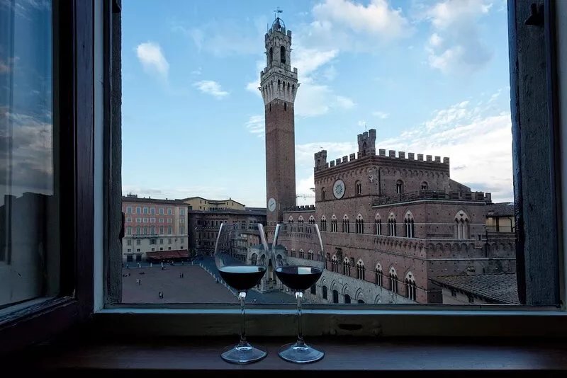 Wonderful apartment in Piazza del Campo, the center of Siena | Palazzo Giorgi
