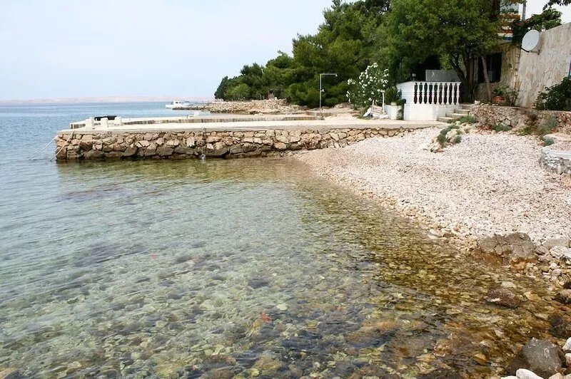 One bedroom apartment with balcony and sea view Tribanj Šibuljina, Paklenica