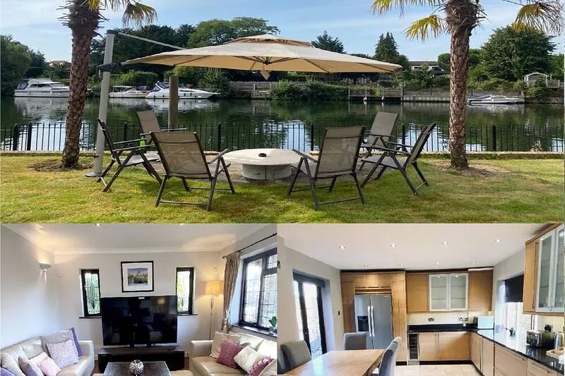 Riverside 4 Bedroom House In Wraysbury near Windsor Staines