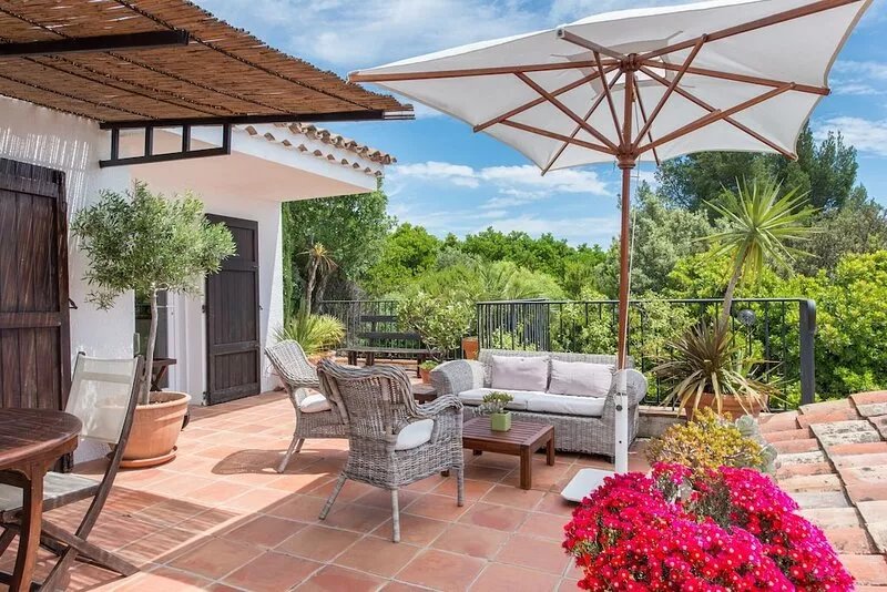 Beautiful villa with stunning views over the Mediterranean sea