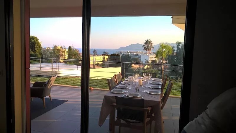 Eté indien à Cannes - Luxury sea view apartment with large terrace and swimming