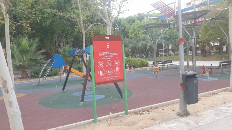 Jardin de la Constitucion Espanola