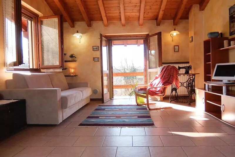 Cottage "RELAX" apartment in Franciacorta and Lake Iseo, balcony
