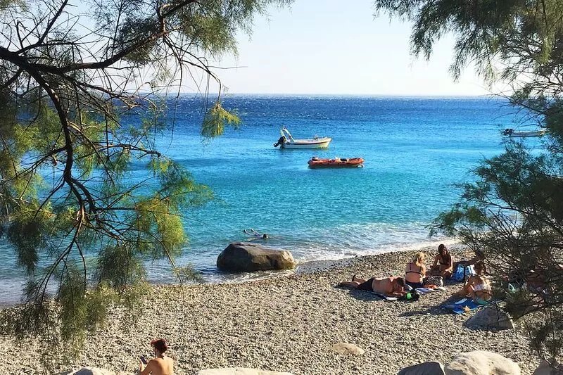 Old Ikarian stone house by the sea, beautifully restored, with all amenities