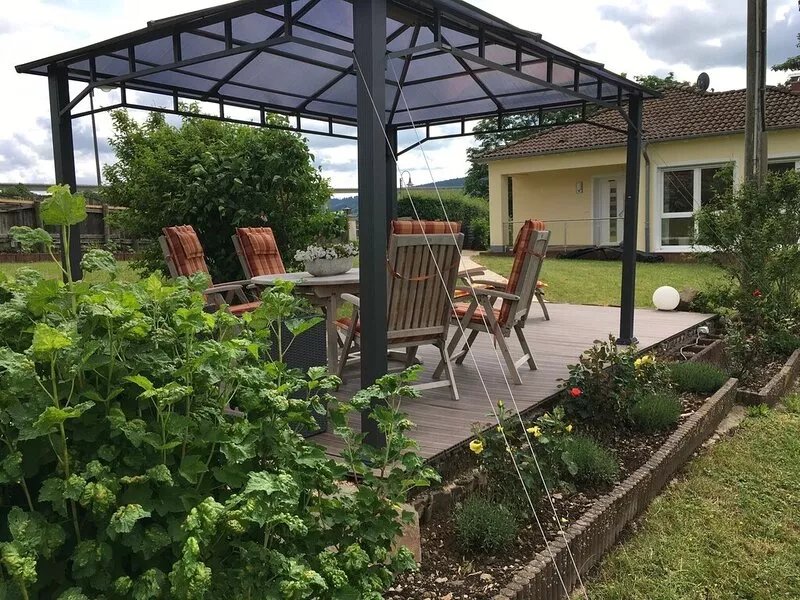 Holiday house with large garden and wonderful view