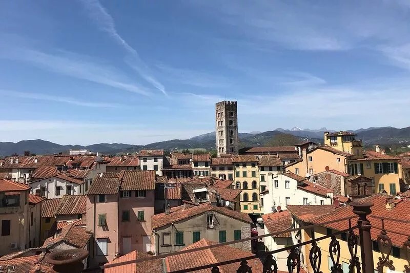 Gabry's terrace, breathtaking views over the city