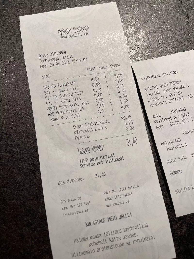 MySushi Mustika Keskus