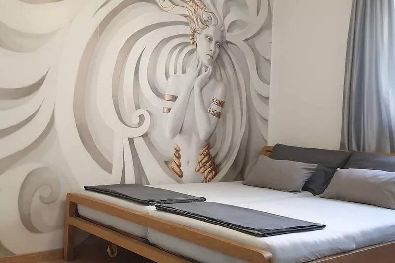 SEA LIFE apartment, newly furnished, garden and terrace with sea view, barbecue