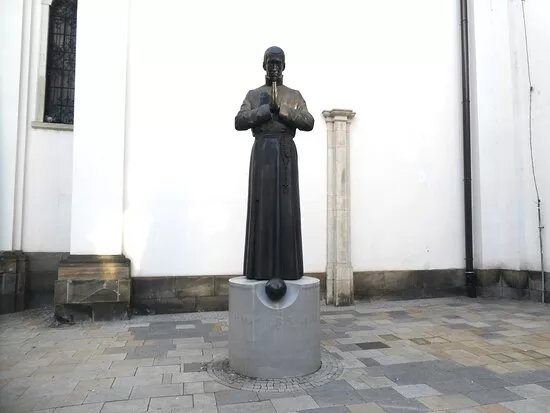Statue of the jesuit Martin Streda