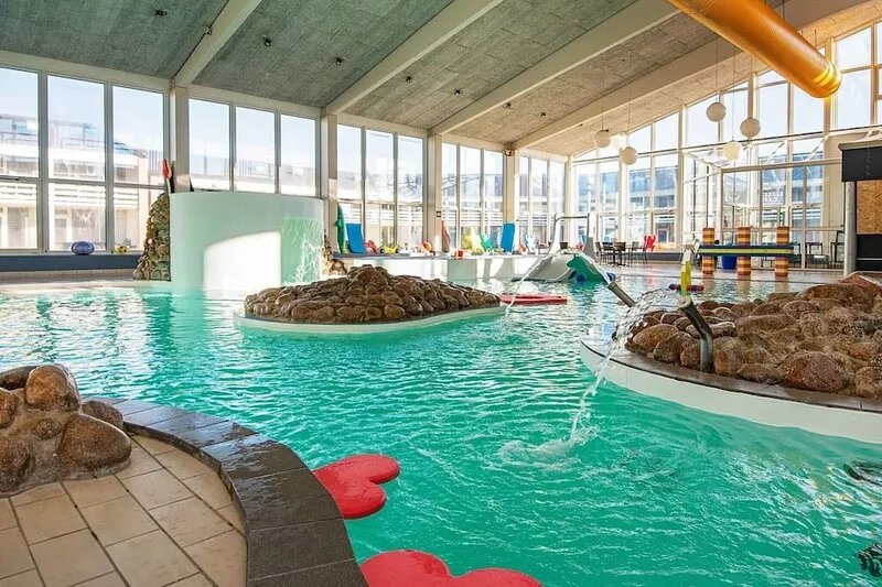 8 person holiday home on a holiday park